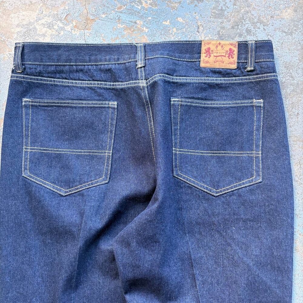 Vintage Y2K Trust Jeans Straight Leg Darkwash Jeans